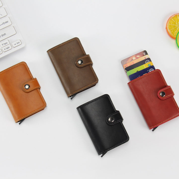 Premium Leather Credit Card Organizer