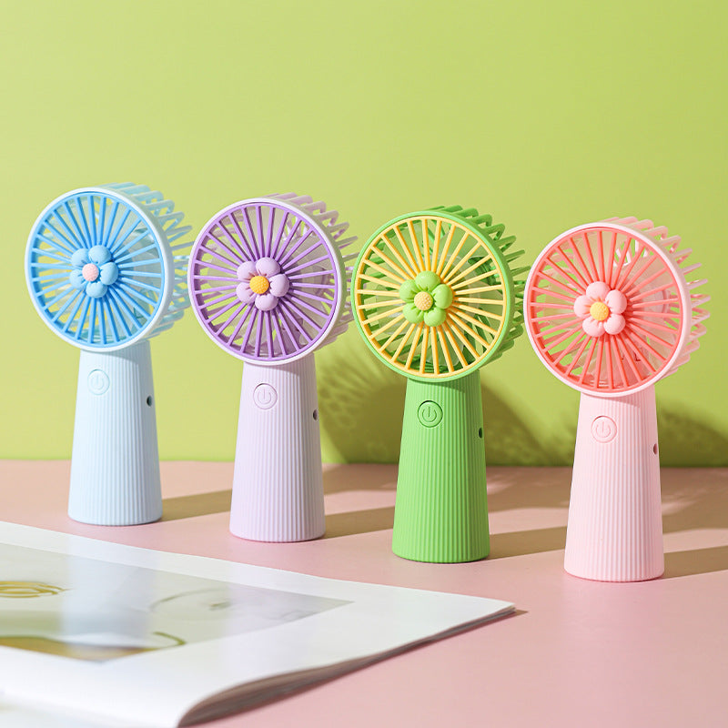 Unisex Portable Hand Fan with Colorful Design Kalsten
