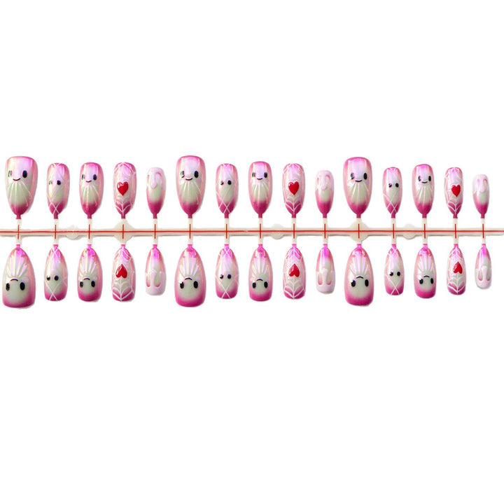 Playful Cartoon Jellyfish Press-On Nails