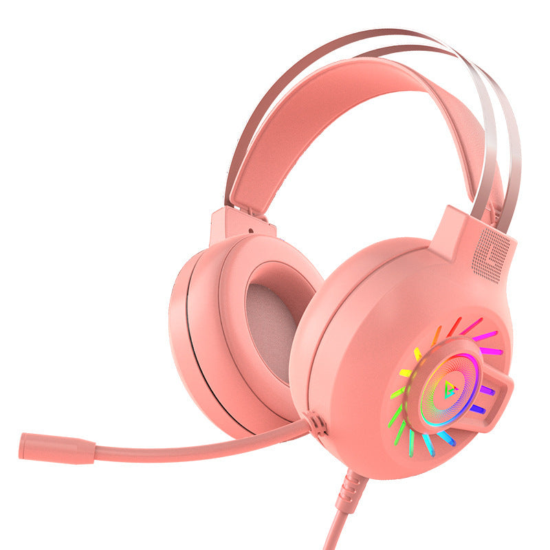 RGB Backlit Gaming Headset with Noise-Canceling Microphone Kalsten