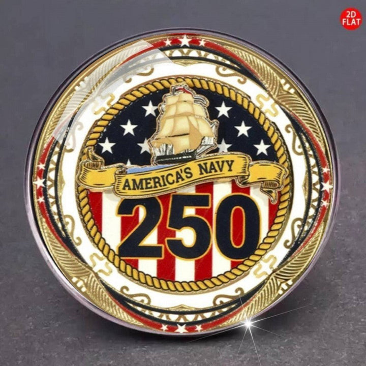 Unisex nan Semiquincentennial commemorative challenge coin medallion Kalsten