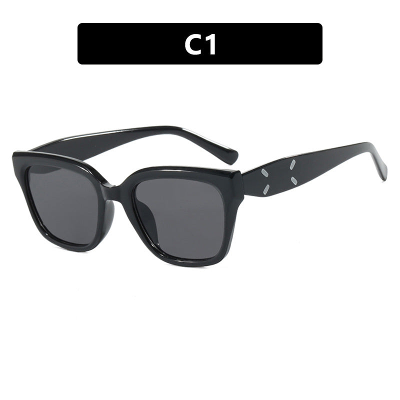 Women's fashionable square sunglasses with UV protection and elegant plastic frame Kalsten