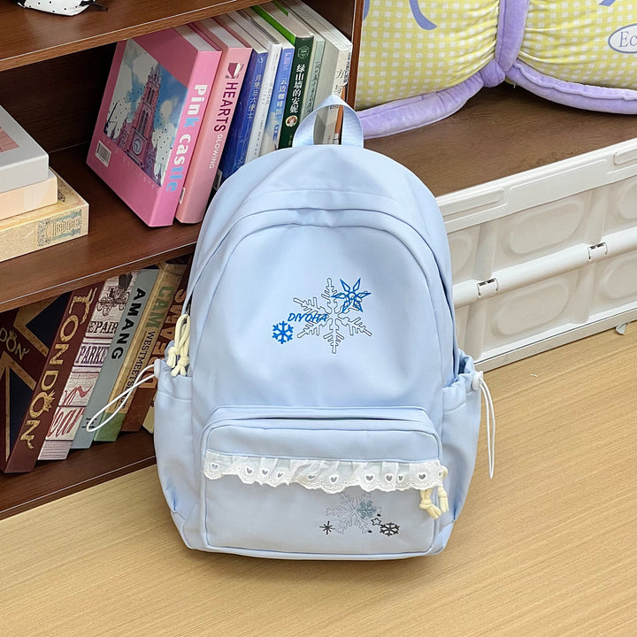 Stylish Embroidered Casual Backpack Kalsten