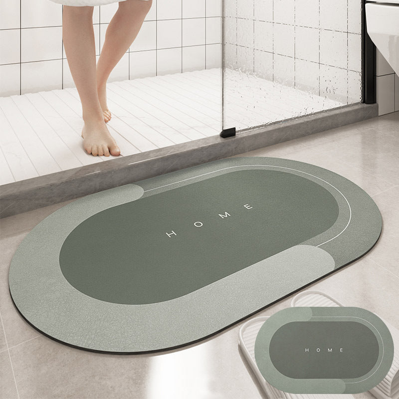 Elegant Soft Textured Area Bath Mat
