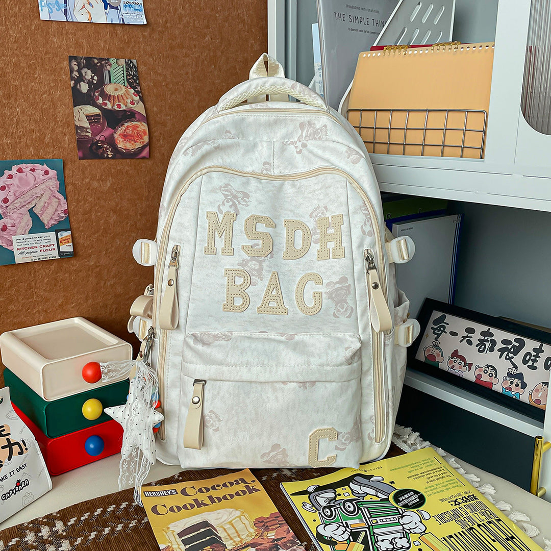 Stylish Embroidered Casual Backpack Kalsten 1791205709