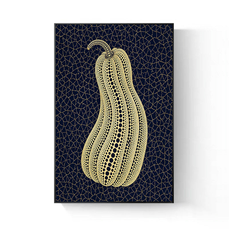 Decorative Pumpkin Canvas Art