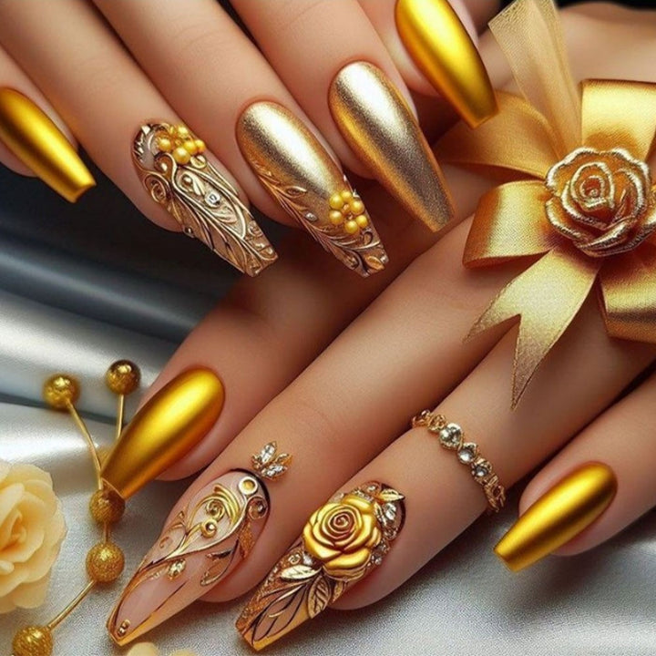 Elegant Artificial Nail Decoration Kalsten