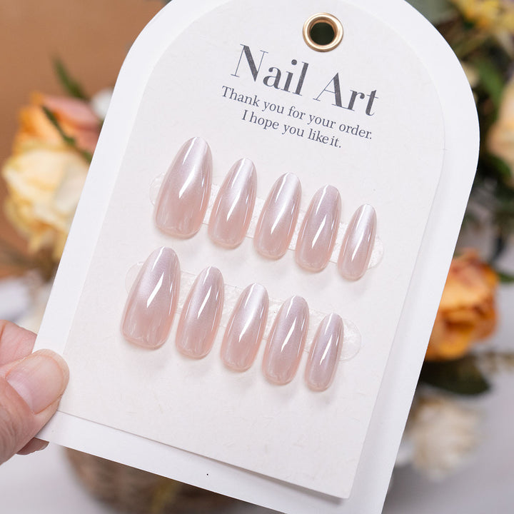 Glossy Durable Press-On Nail Set