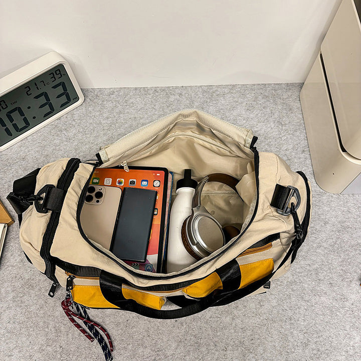 Durable Multi-Pocket Sports Duffel Bag