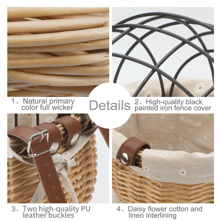 Woven Pet Carrier Basket Kalsten