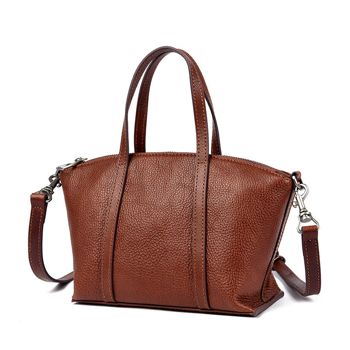 Textured Leather Handbag Kalsten