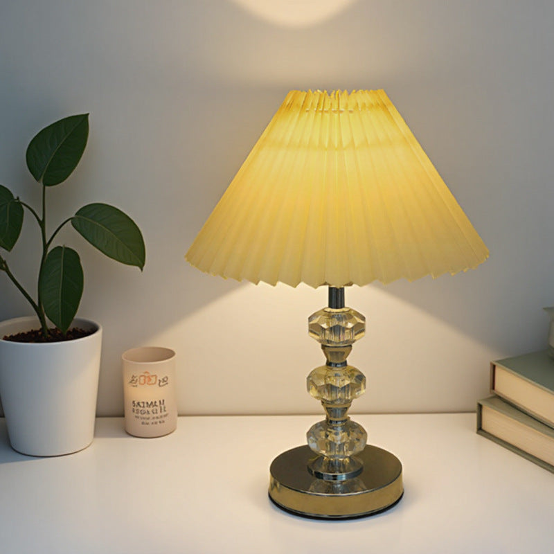 Elegant Crystal Table Lamp