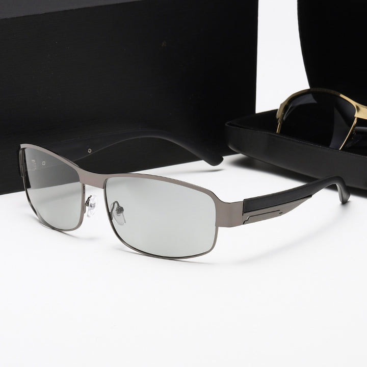 Ladies sporty sunglasses with robust metal frame and polarized lenses Kalsten
