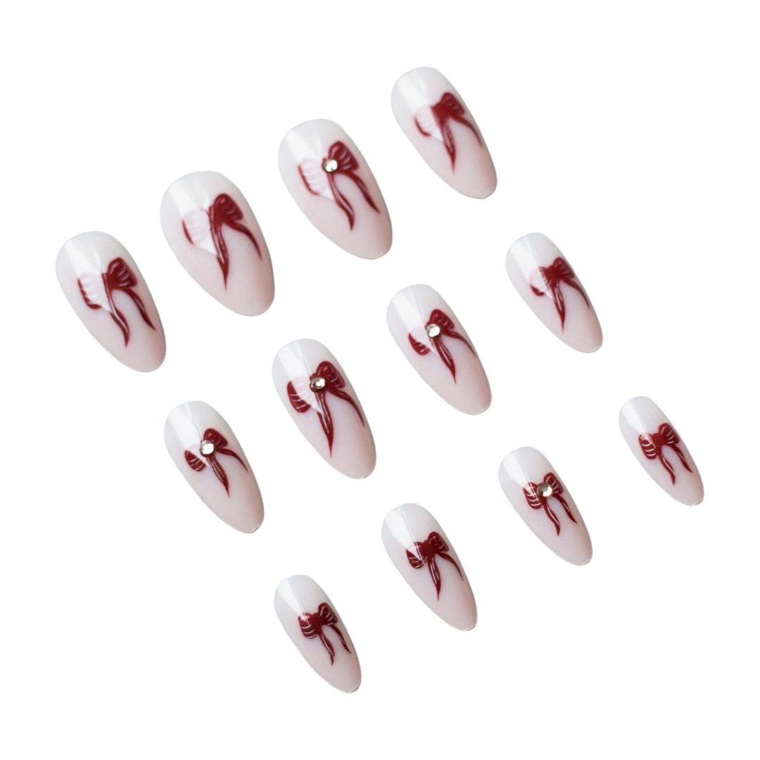Artistic Bow-Accent Nail Art Kit