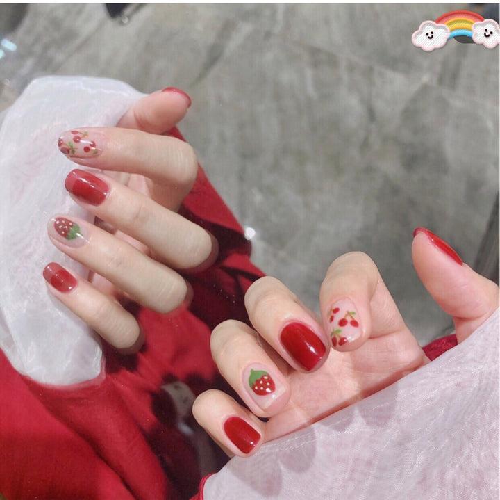 Classic French Tip Press-On Nails