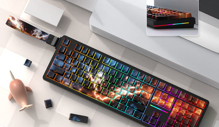 Gasket-Mounted RGB Mechanical Keyboard Kalsten