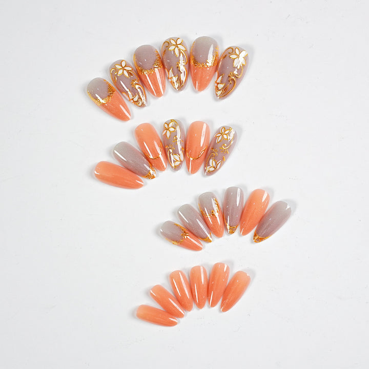 Decorative Press-On Nail Art Kit