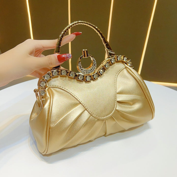 Glamorous Padded Evening Handbag