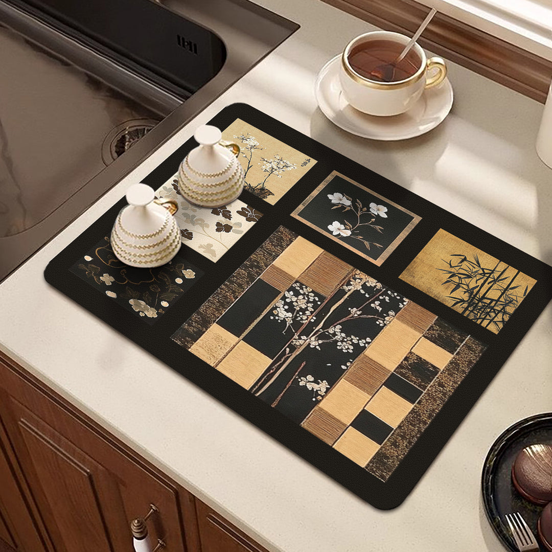 Artistic Kitchen Mat