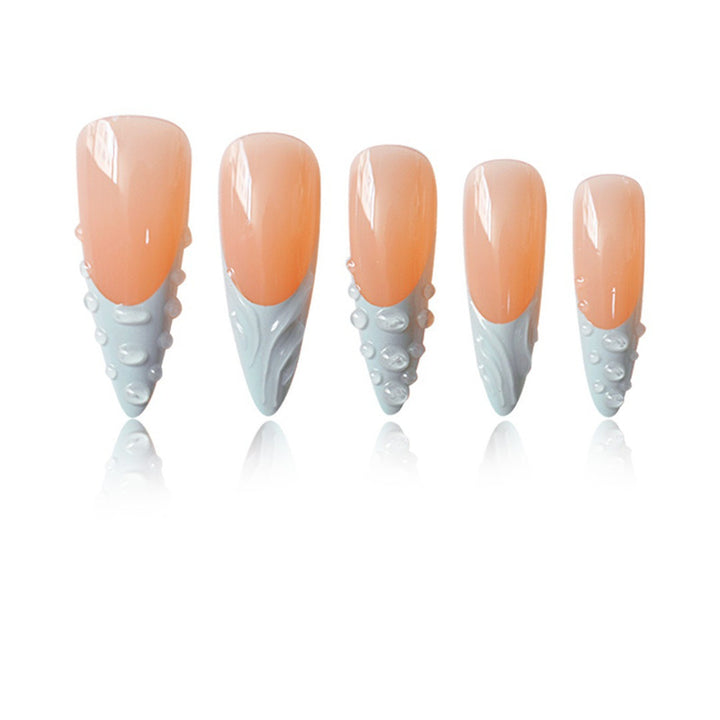 Artistic 3D Textured Nail Enhancements Kalsten