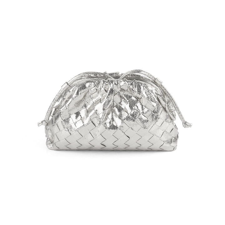 Textured Woven Handheld Clutch Kalsten