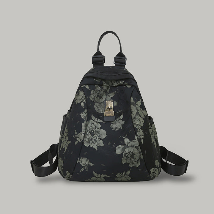 Floral Patterned Sling Backpack Kalsten