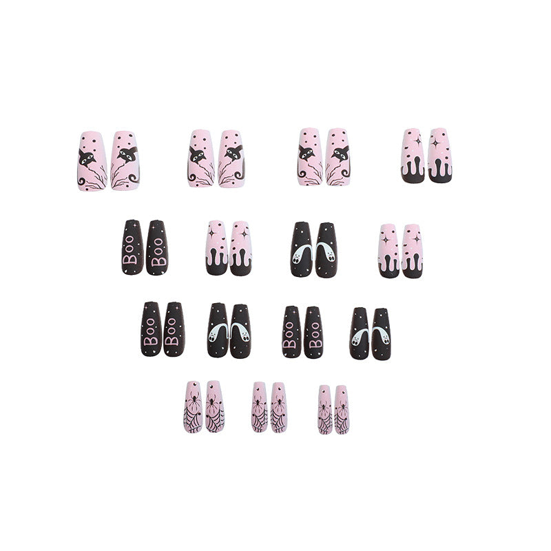 Themed Artistic Press-On Nail Set