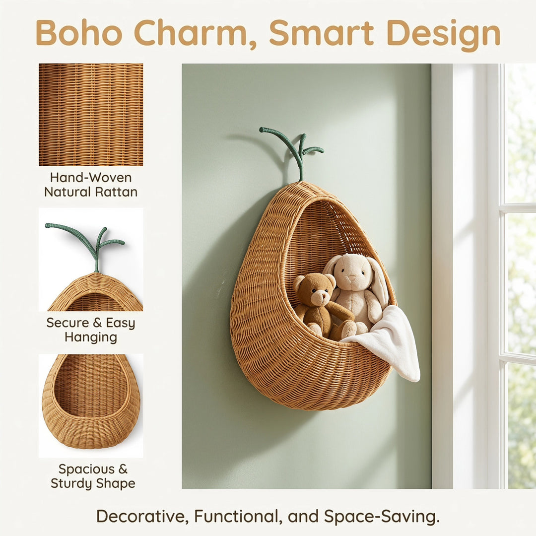 Wall basket in modern fruit design Kalsten
