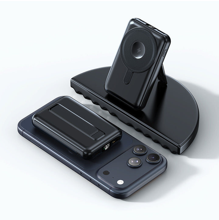 Compact Magnetic Power Bank with Stand Function Kalsten