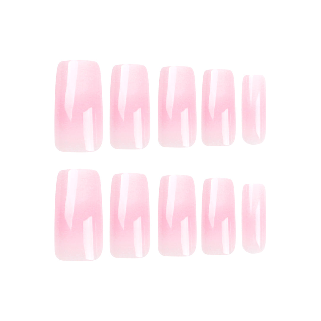 Artful nail extensions with elegant ombre finish Kalsten