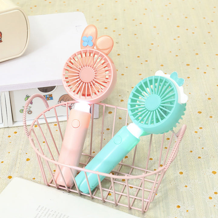 Women's Portable Bunny Design Hand Fan Kalsten