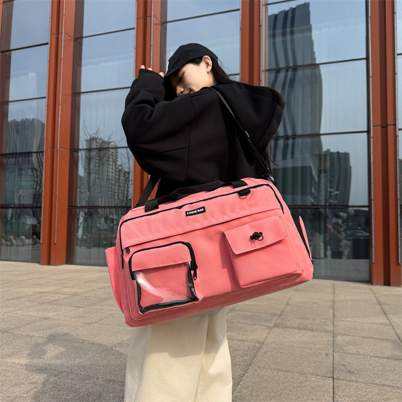 Multi-Pocket Utility Travel Duffle Bag Kalsten