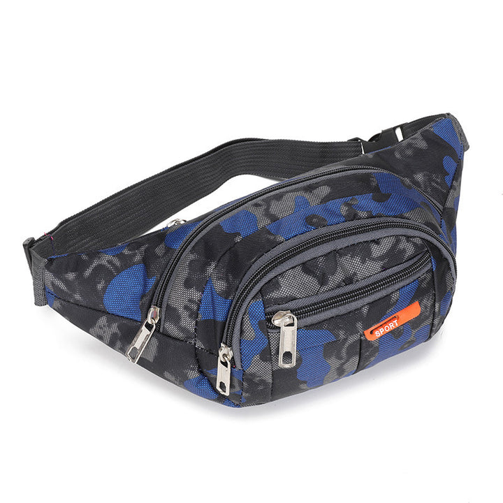 Sporty Multi-Compartment Fanny Pack