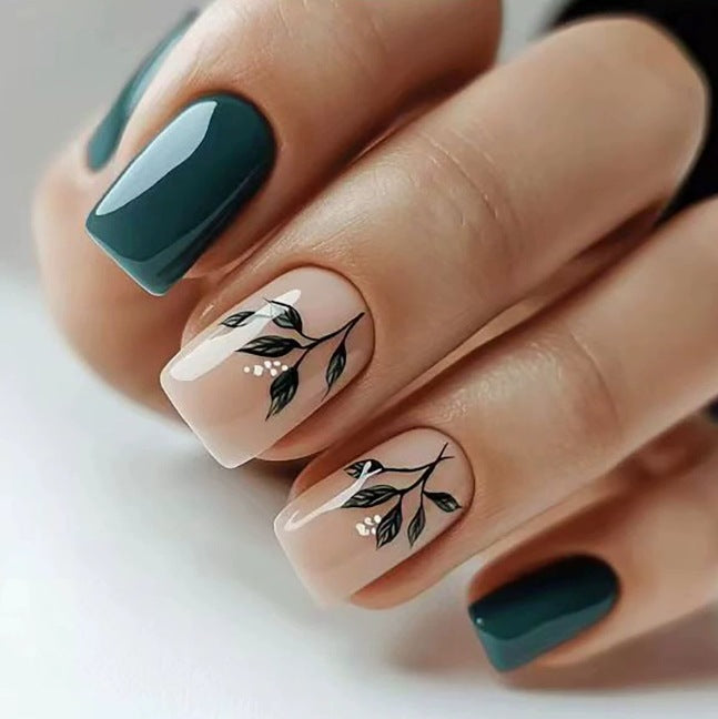 Artistic Botanical Nail Art Kalsten
