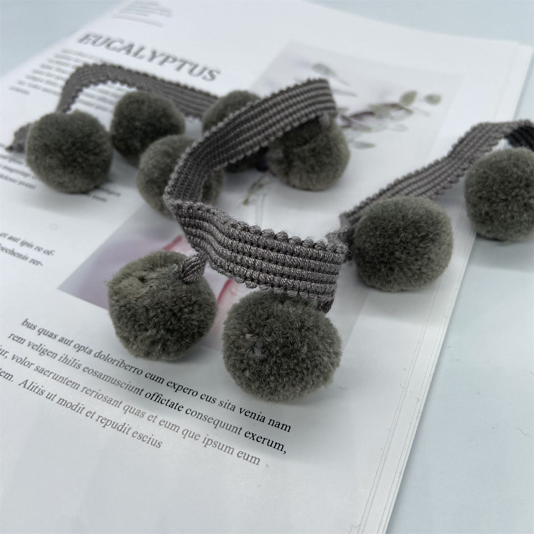 Decorative Pompon Trim Kalsten