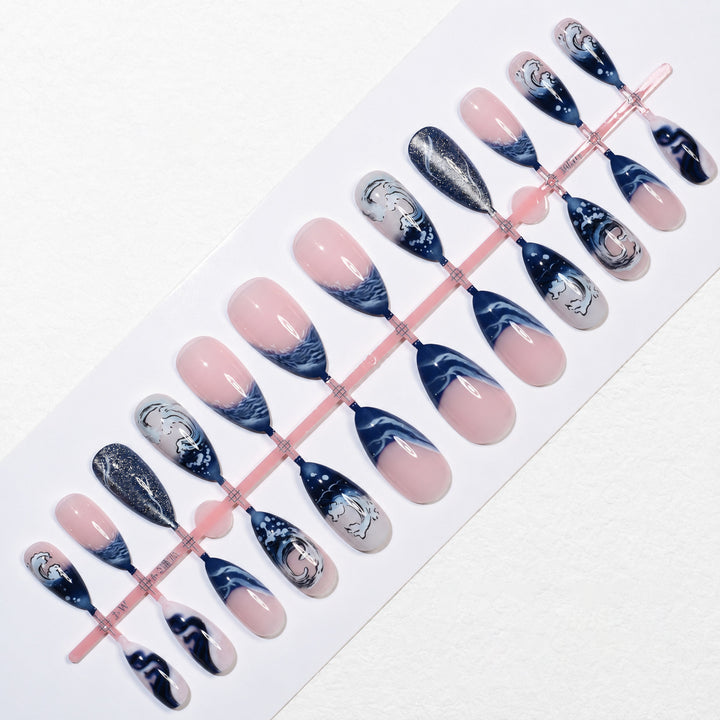 Premium Nail Set with Maritime Design Kalsten