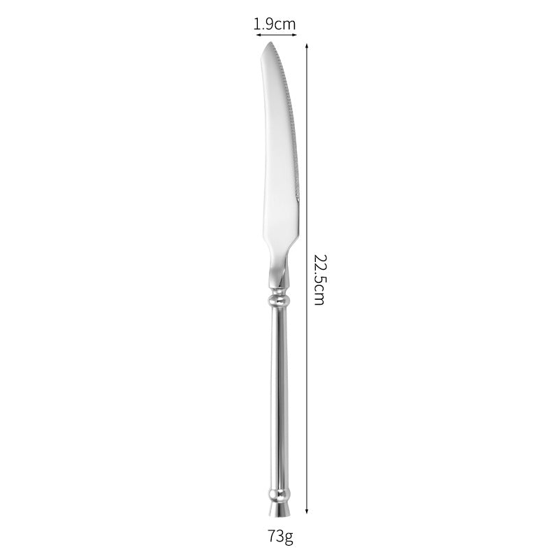 Elegant soup fork with ergonomic handle Kalsten
