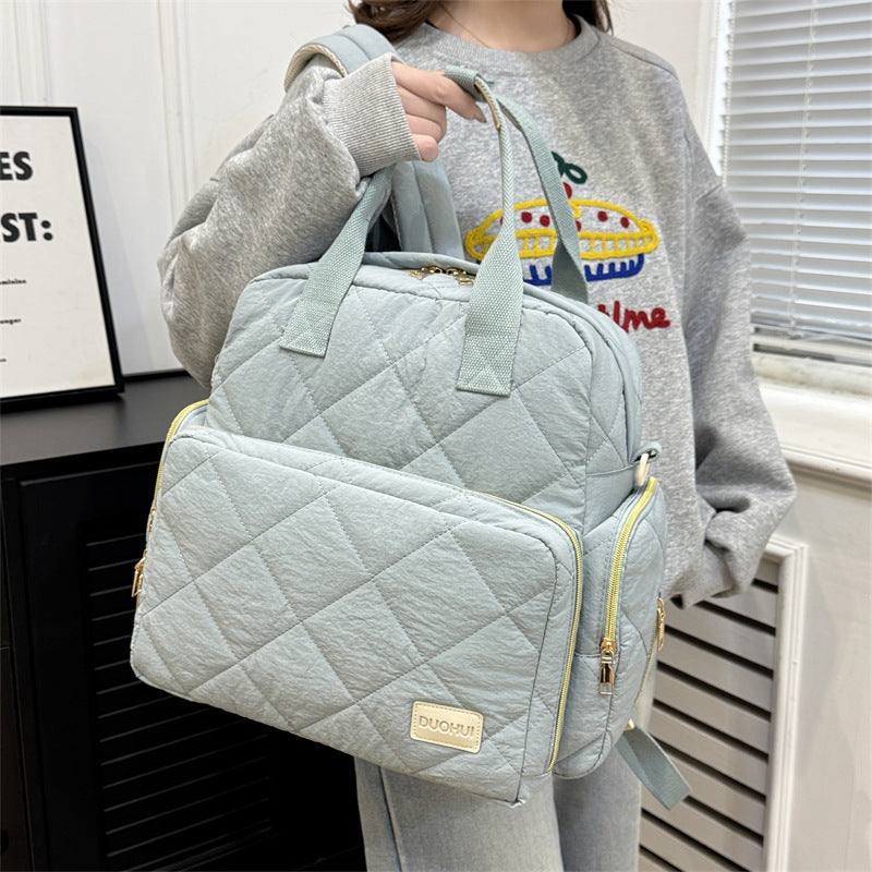 Multi-Purpose Quilted Backpack Kalsten