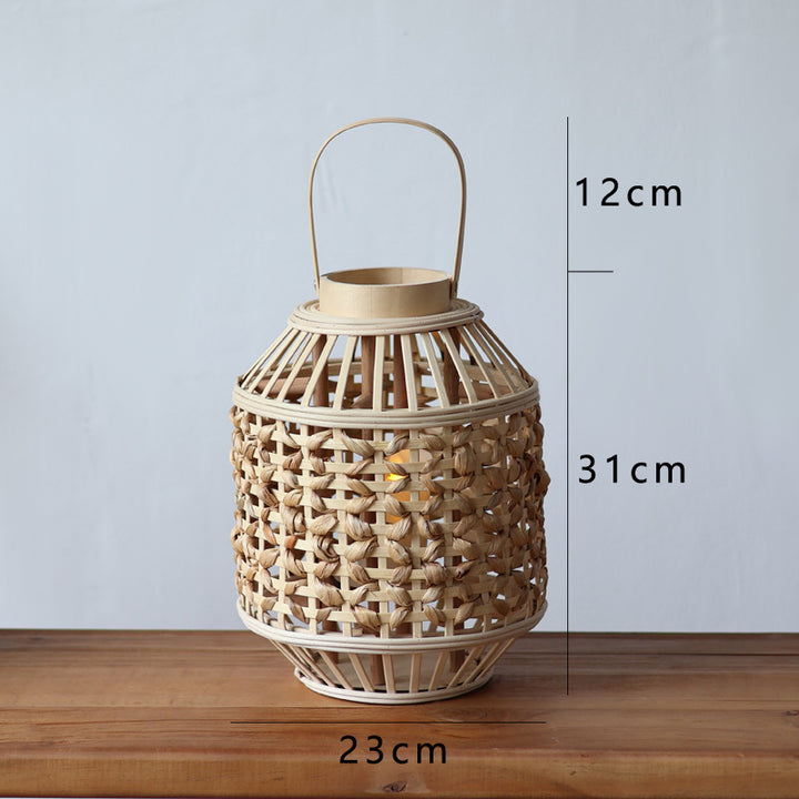 Handcrafted Rattan Lantern Kalsten