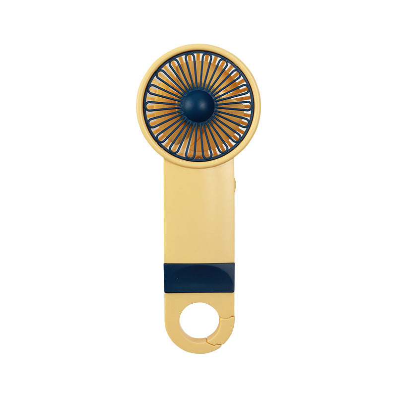 Ladies portable mini fan with ergonomic handle Kalsten