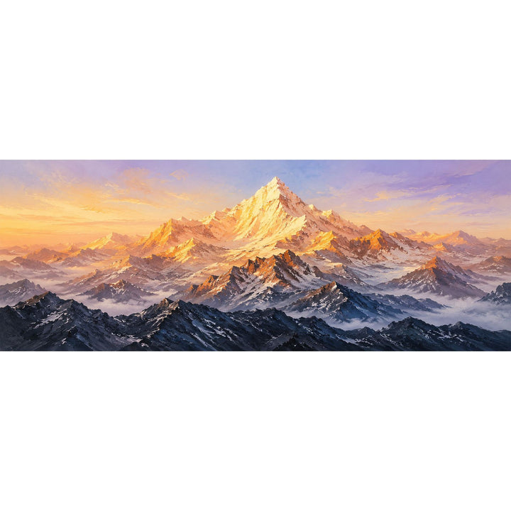 Scenic Mountain Landscape Canvas Art for Interiors