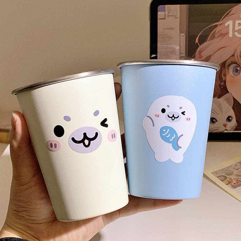 Ceramic mug with cheerful animal motif Kalsten