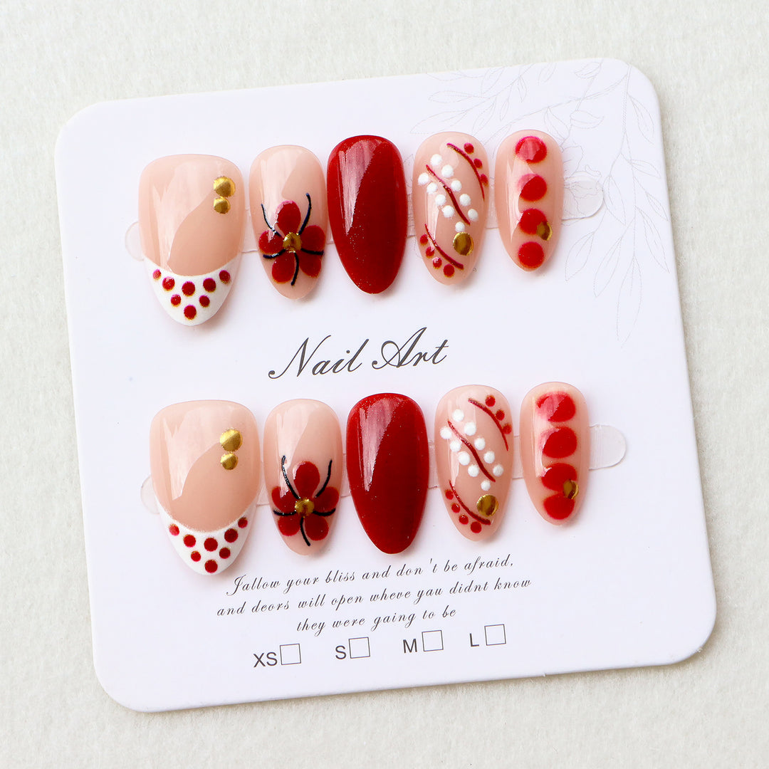 Creative Decorative Press-On Nail Art