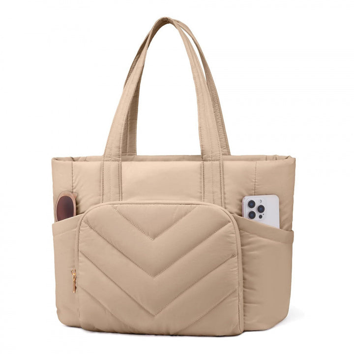 Multifunctional shopping bag with innovative interior organization system Kalsten