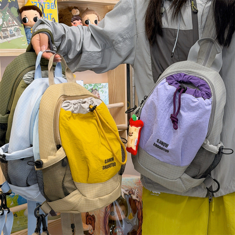 Compact Drawstring Closure Backpack Kalsten