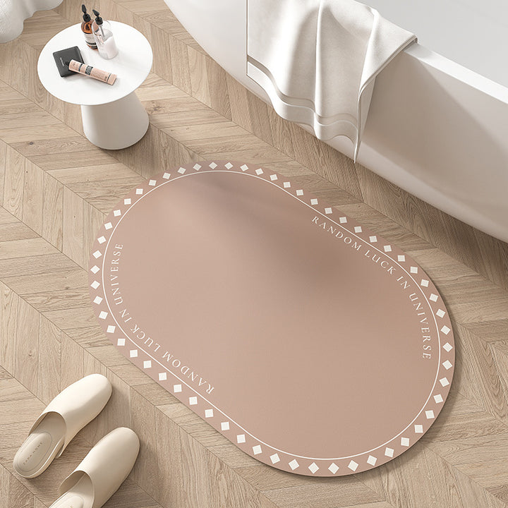 Inspirational Quote Bath Mat Kalsten