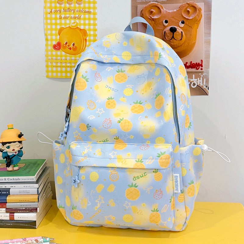 Fun Pineapple-Themed School Backpack Kalsten