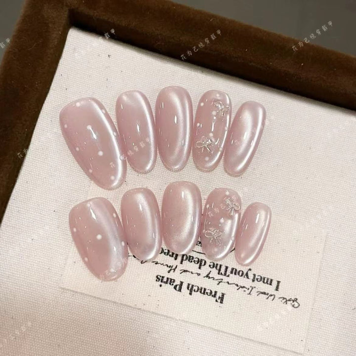 Chic French Tip Press-On Nail Set Kalsten