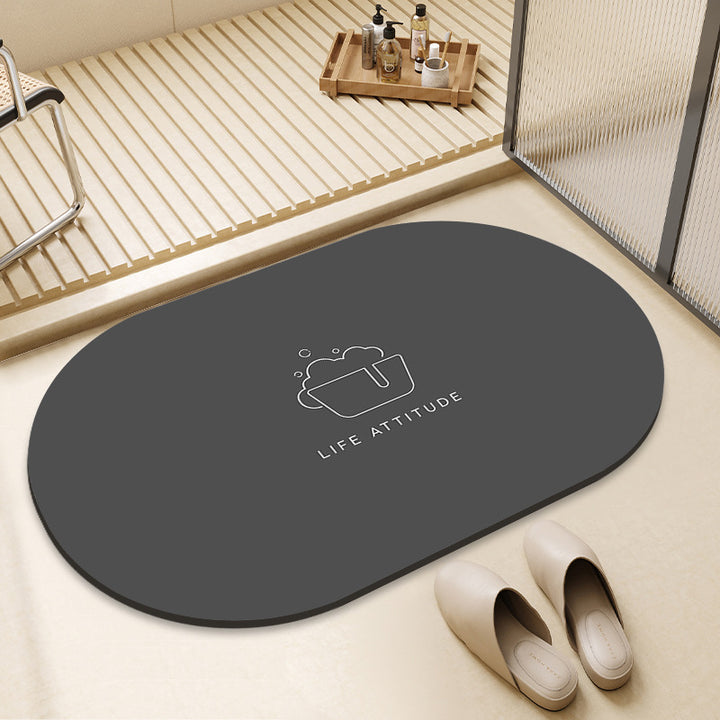 Textured Non-Slip Bath Mat Kalsten