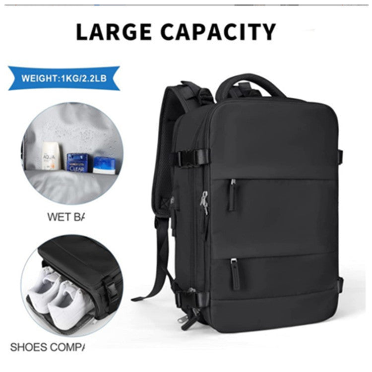 Versatile Travel Backpack with Organizational Compartment Kalsten